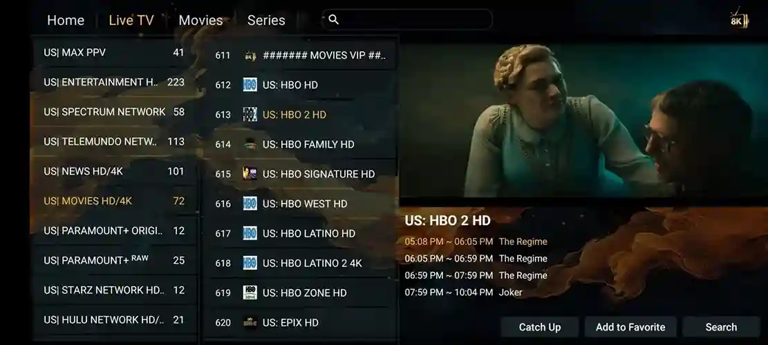 Preview 1 - Clearview IPTV Premium IPTV Subscription