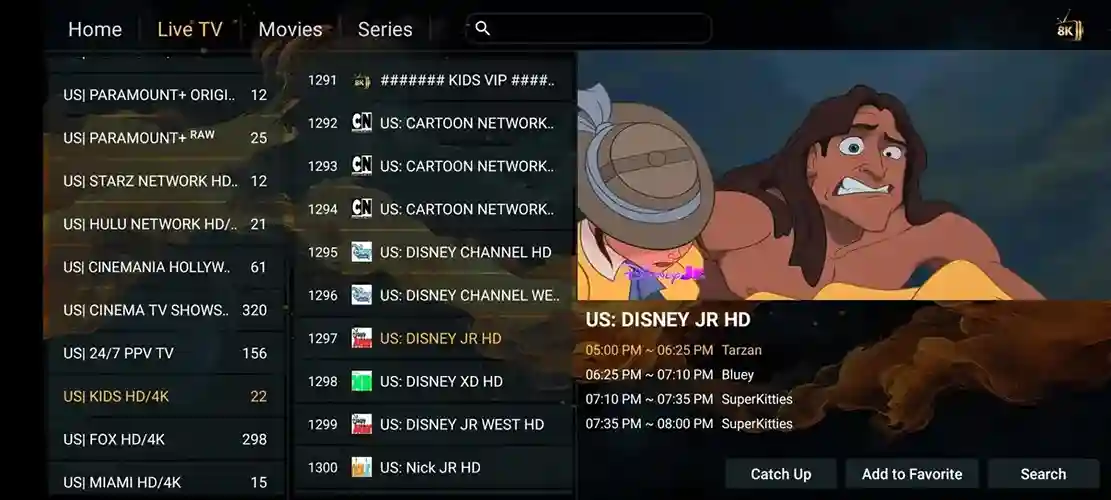 Preview 2 - Clearview IPTV Premium IPTV Subscription